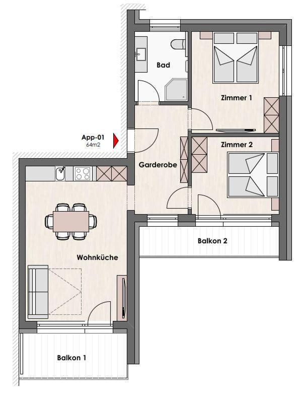 Kaiser Apartment Walchsee